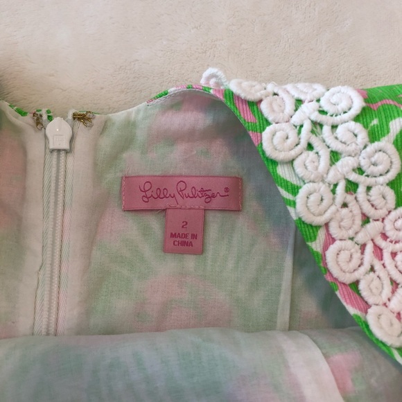 {Lilly Pulitzer} Liz Shift Sunnyside Lion Print - Picture 3 of 6